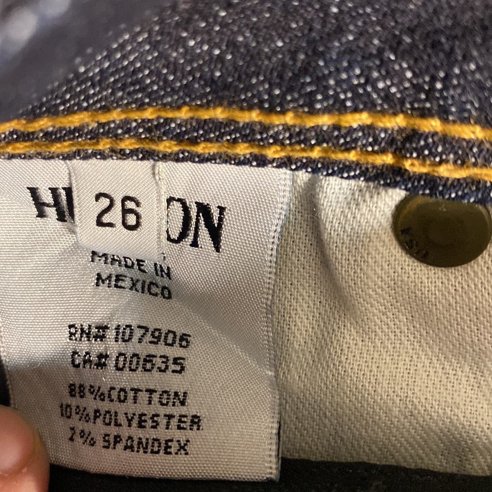 Hudson Collin skinny 12” leg opening size 26 womans - Picture 12 of 14